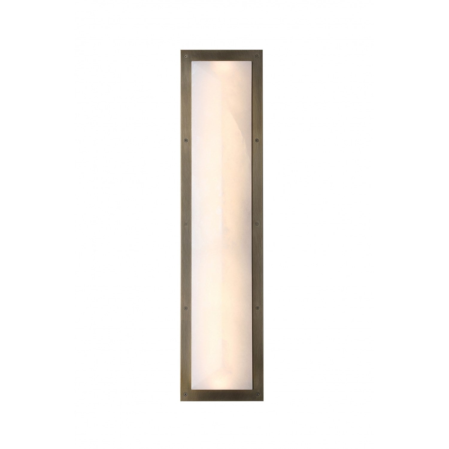 30" Beveled Wall Sconce In Alabaster by Avenue Lighting