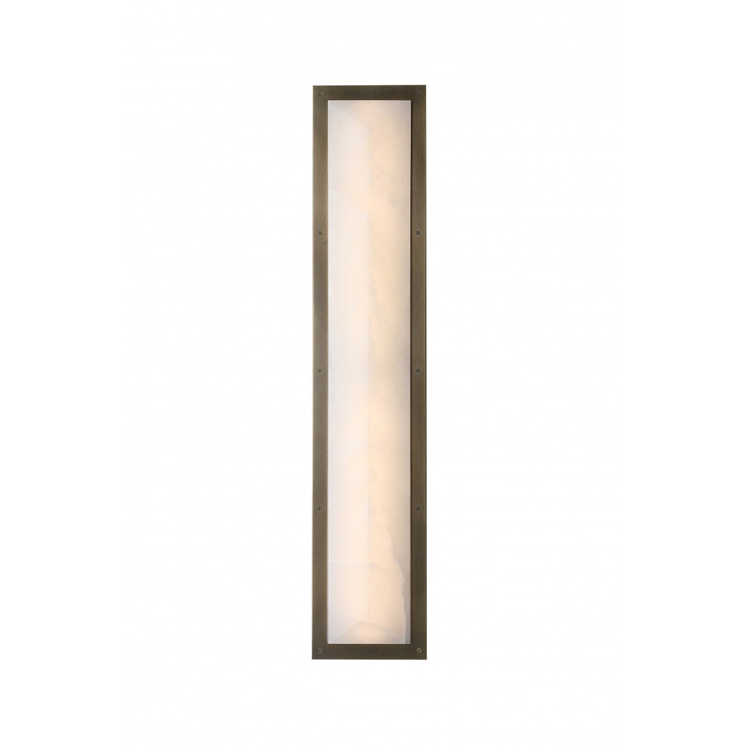 35.5" Beveled Wall Sconce In Alabaster by Avenue Lighting