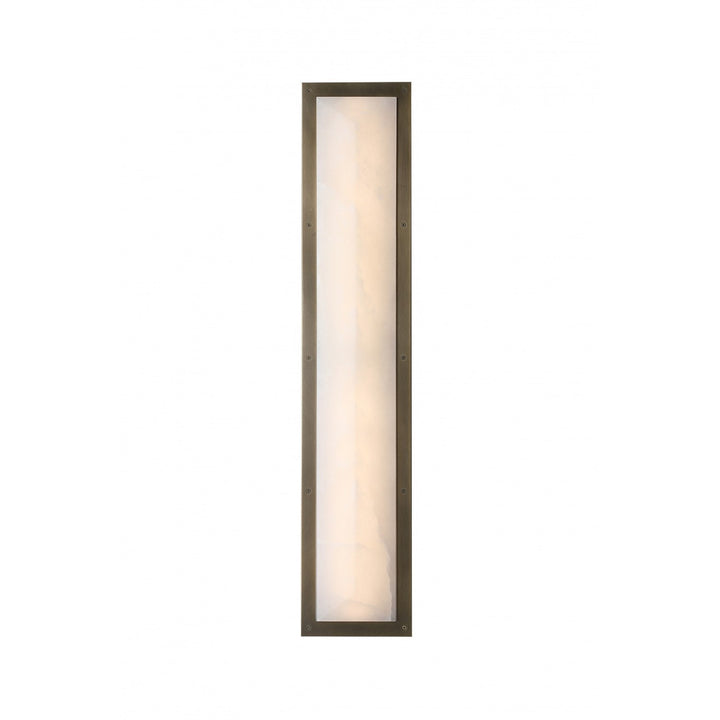 35.5" Beveled Wall Sconce In Alabaster by Avenue Lighting