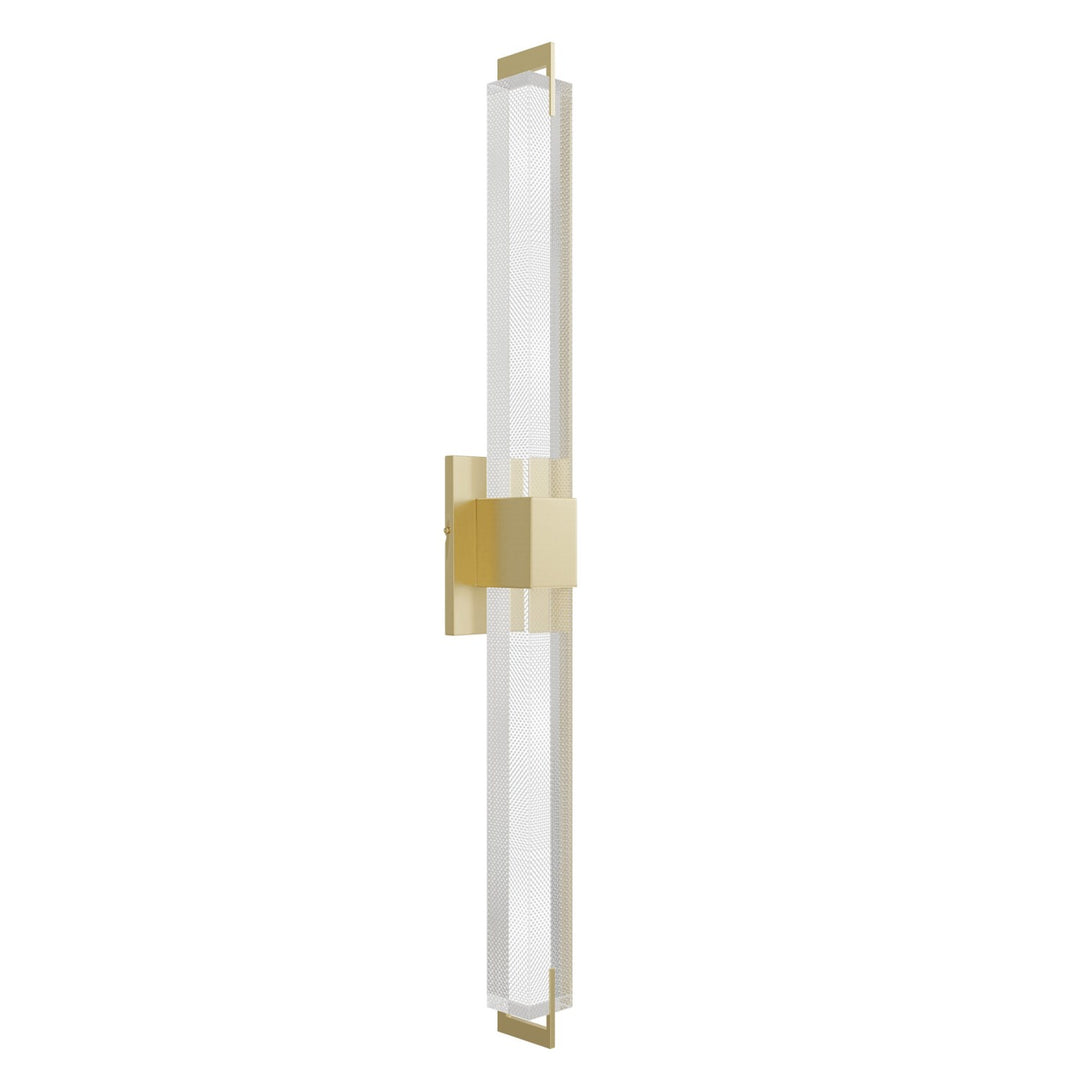 39" Wall Sconce In Brushed Brass