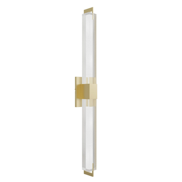 39" Wall Sconce In Brushed Brass