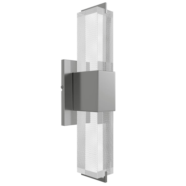 17" Wall Sconce In Polished Nickel