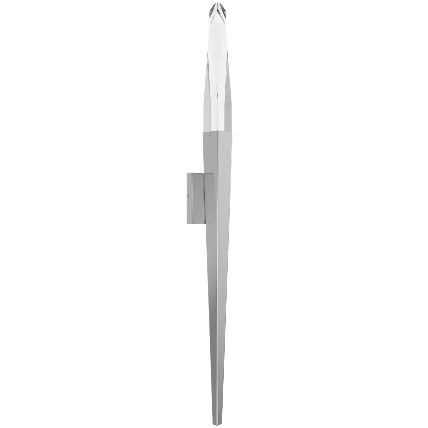32" Wall Sconce In Polished Chrome With Clear Crystal by Avenue Lighting