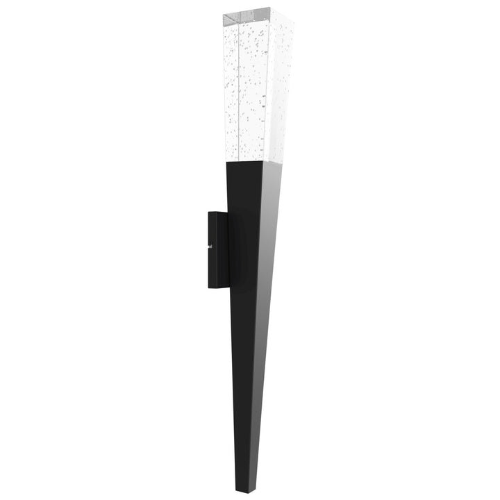 32" Wall Sconce In Black With Bubble Crystal by Avenue Lighting