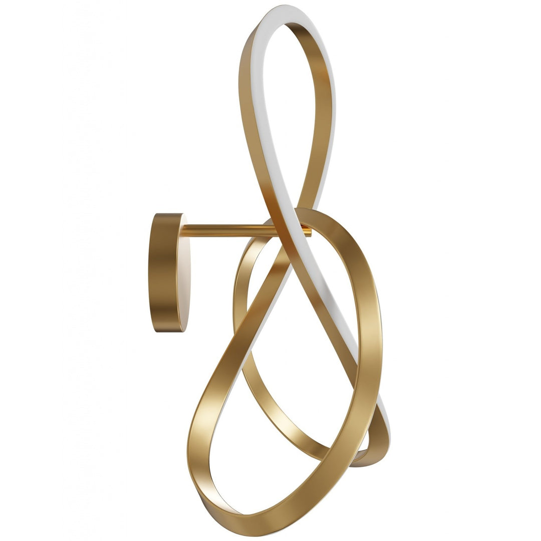25" Wall Sconce In Golden Bronze