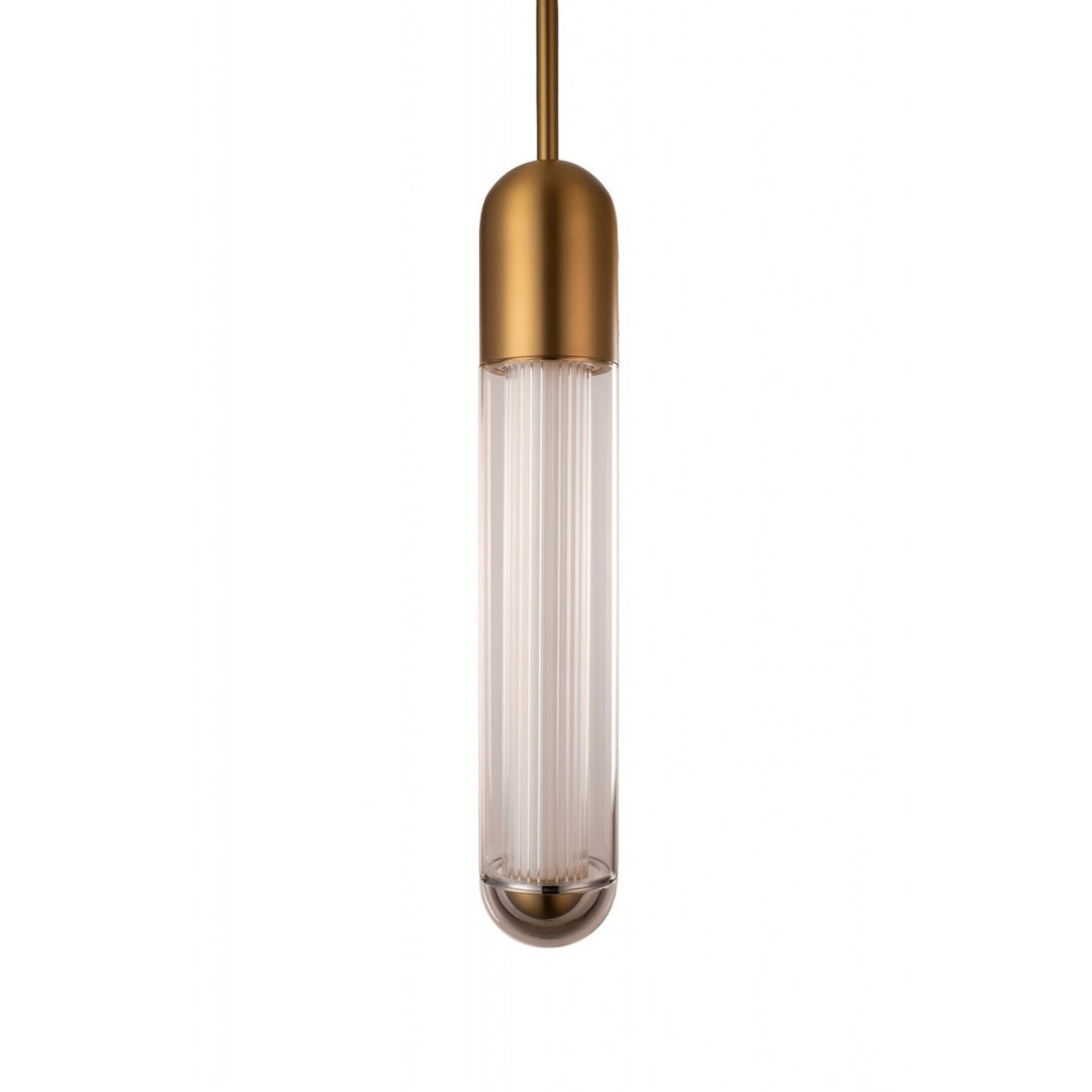 Pendant In Aged Brass