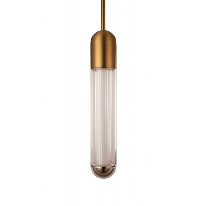 Pendant In Aged Brass
