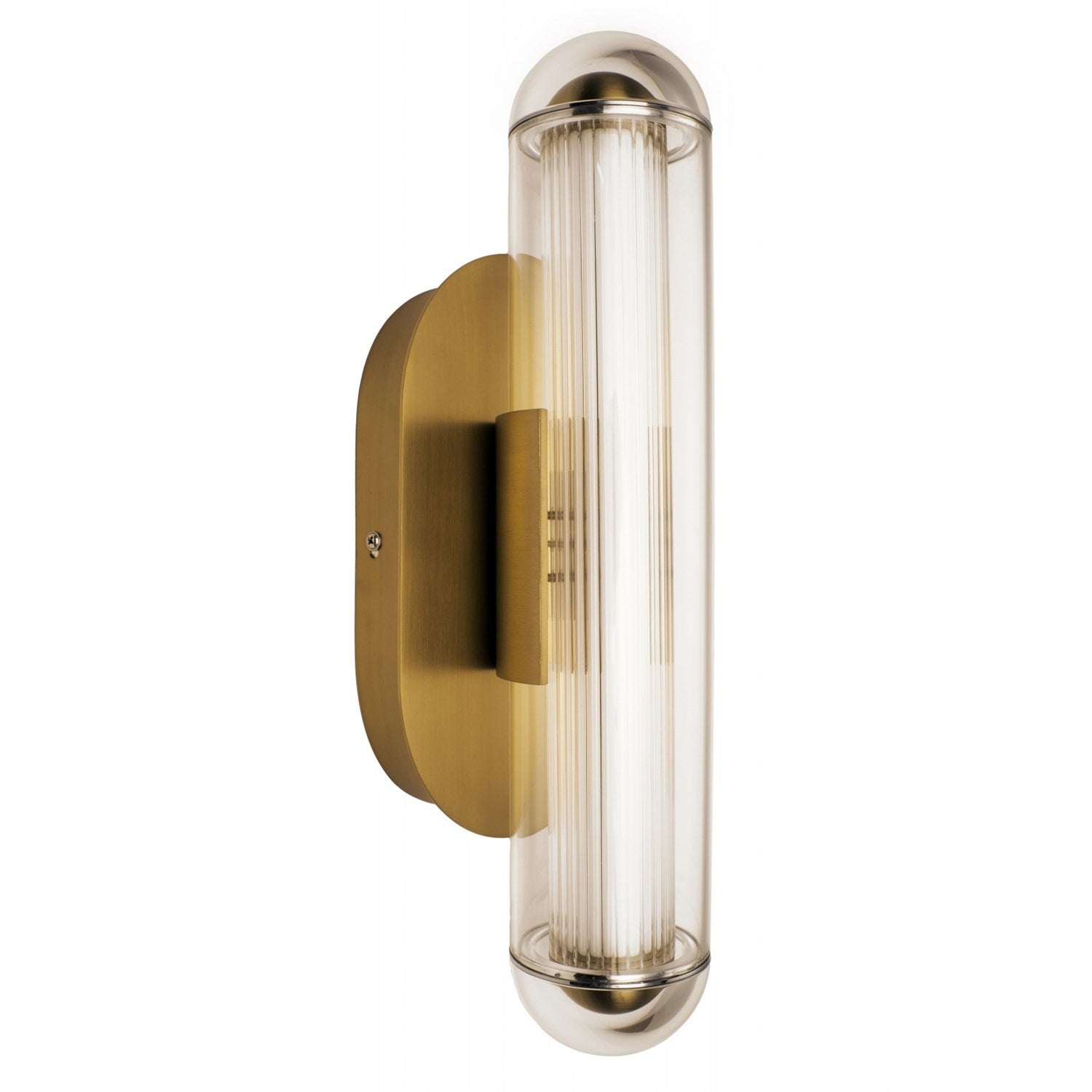 16" Wall Sconce In Aged Brass by Avenue Lighting
