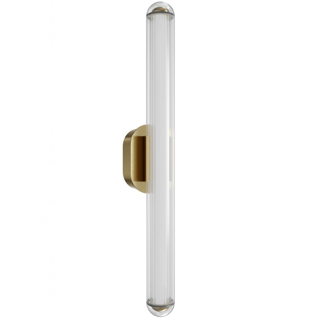 31.5" Wall Sconce In Aged Brass