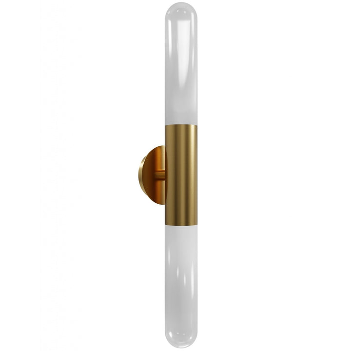 33" Wall Sconce In Aged Brass by Avenue Lighting