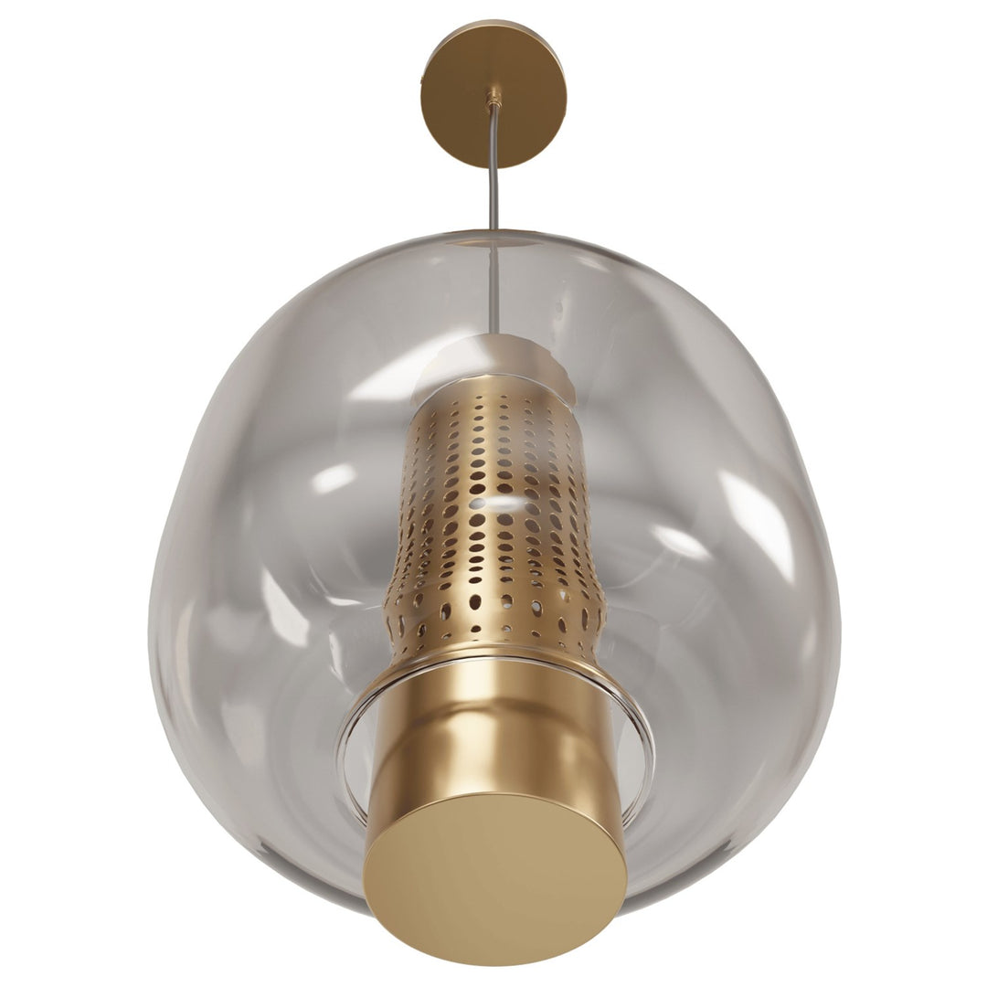 Pendant In Aged Brass by Avenue Lighting