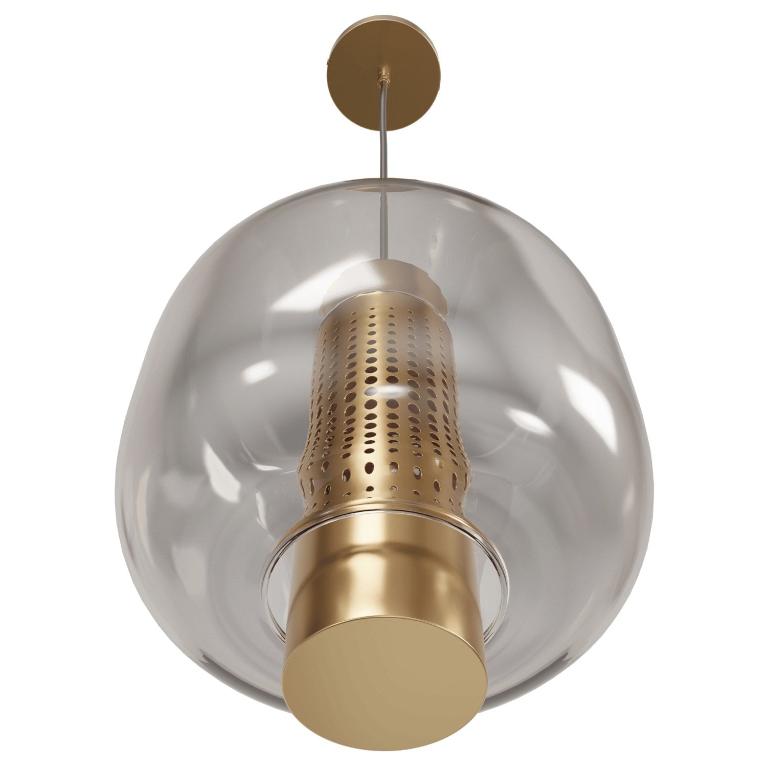 Pendant In Aged Brass by Avenue Lighting