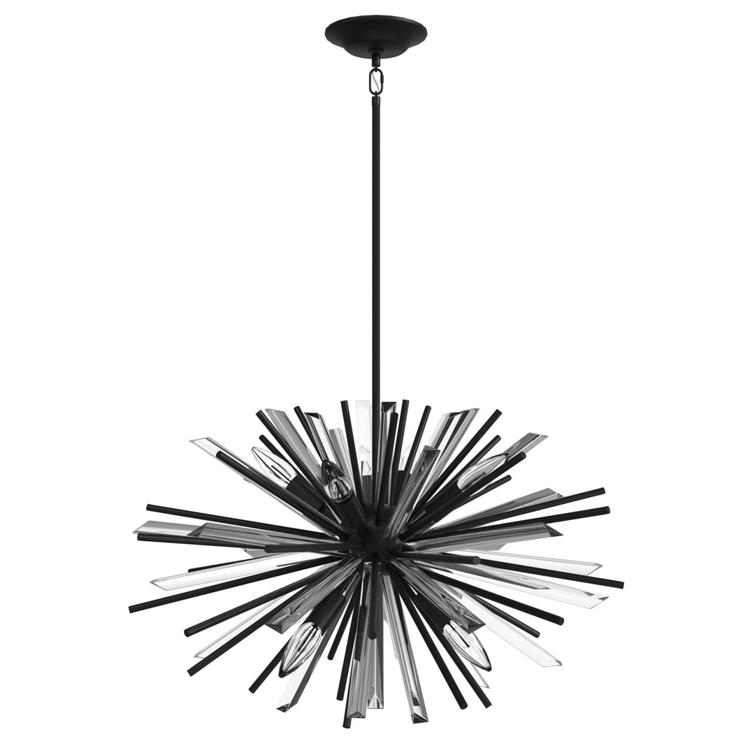 Chandelier In Black by Avenue Lighting