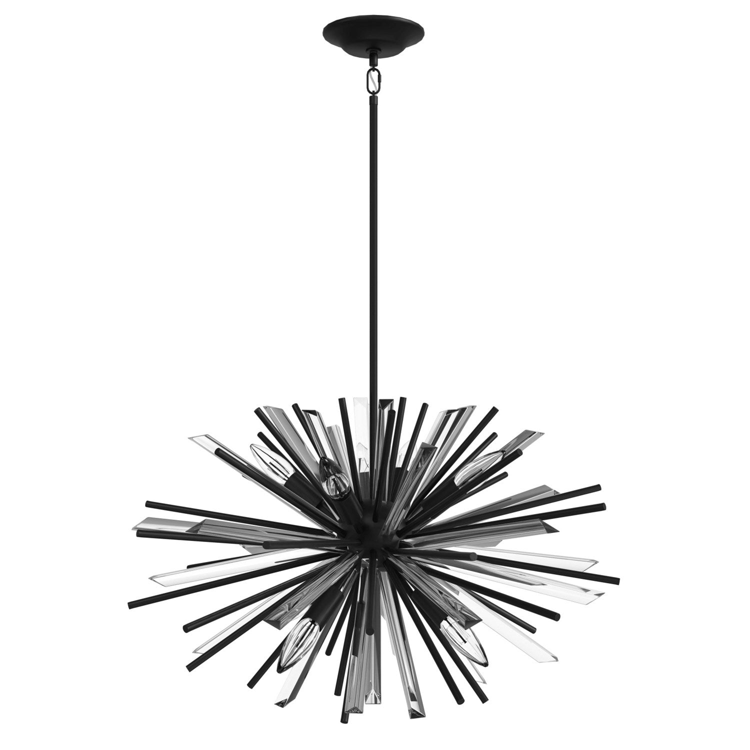 Chandelier In Black by Avenue Lighting