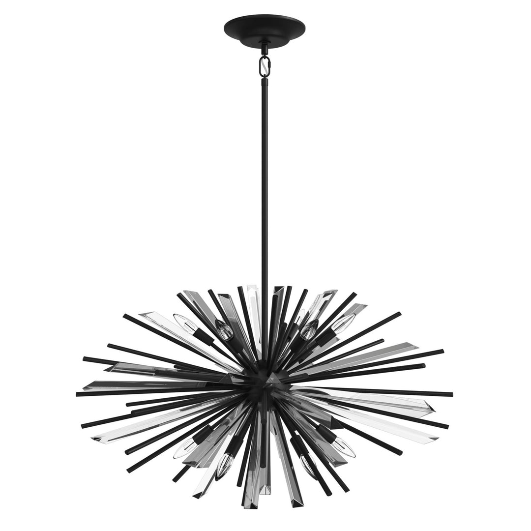 Chandelier In Black by Avenue Lighting