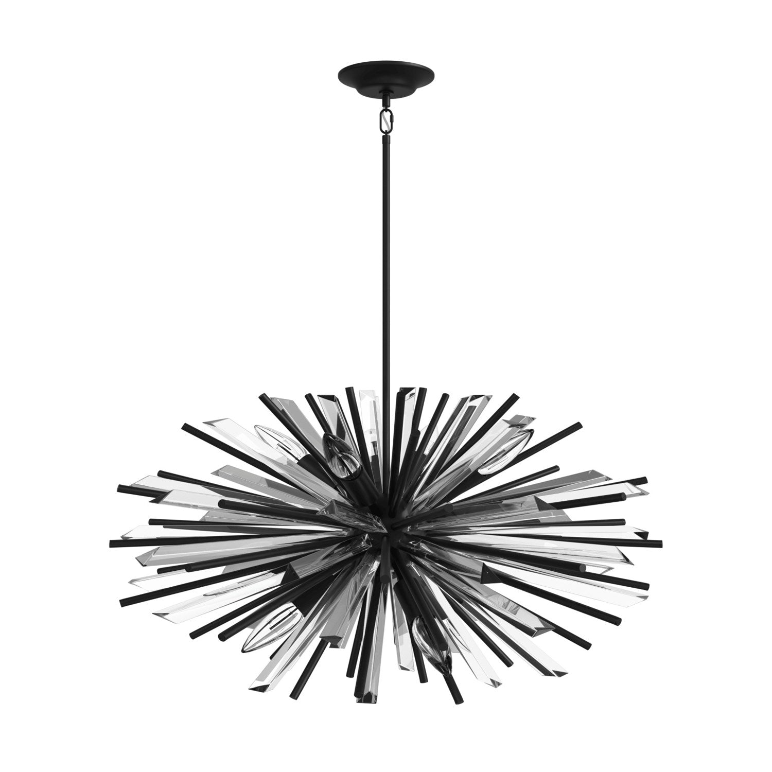Chandelier In Black by Avenue Lighting