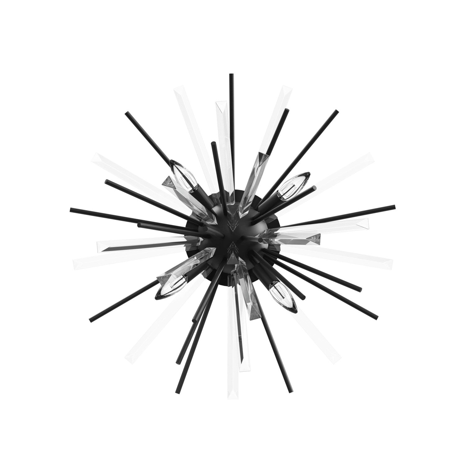 Flush Mount /Sconce In Black by Avenue Lighting