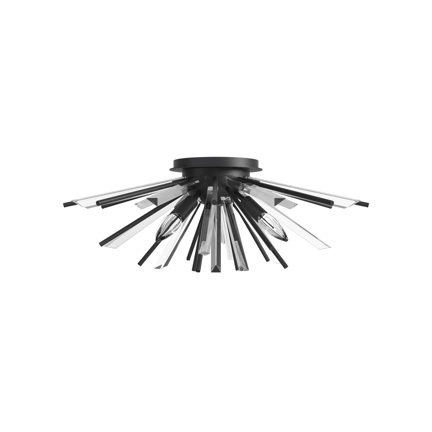 Flush Mount /Sconce In Black
