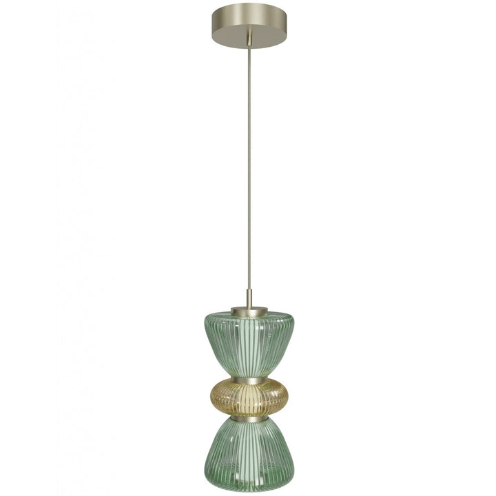 Pendant In Aged Brass by Avenue Lighting