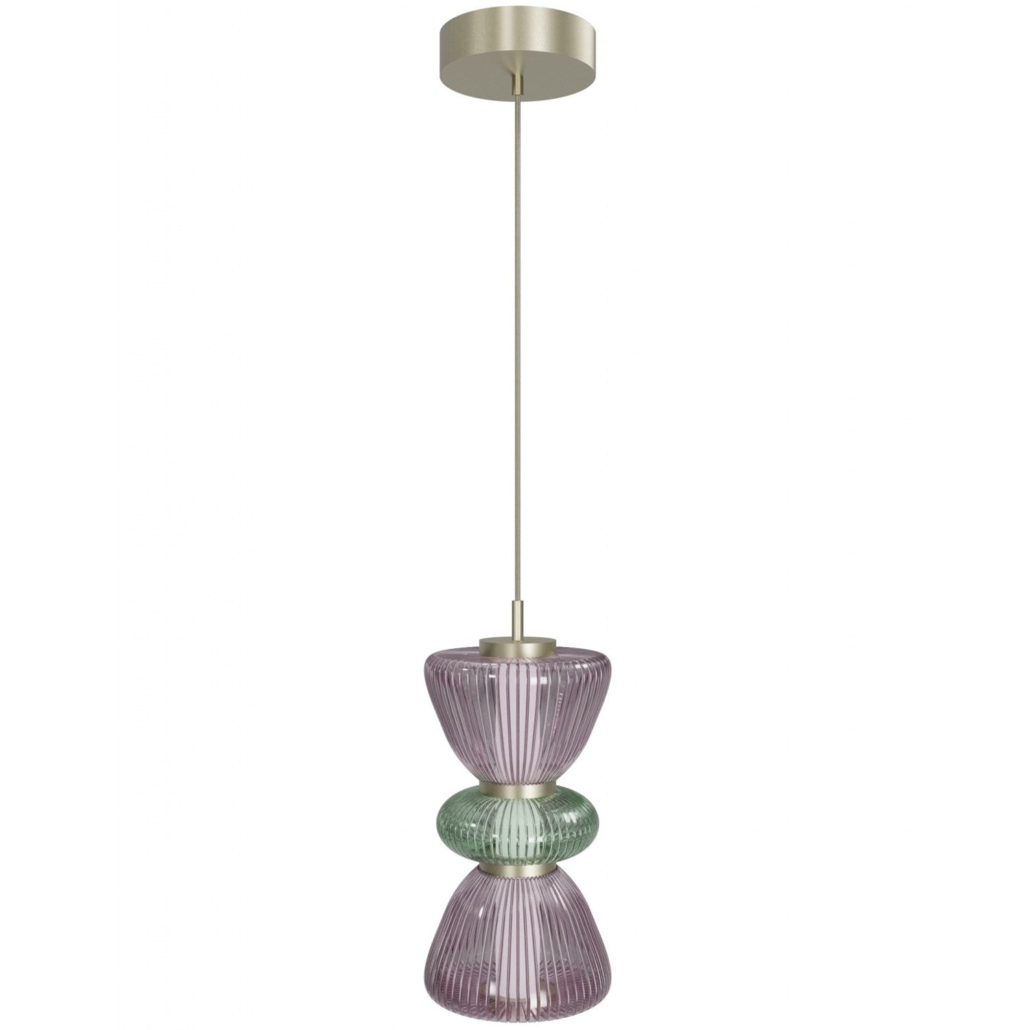 Pendant In Aged Brass by Avenue Lighting