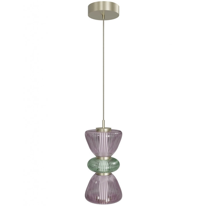 Pendant In Aged Brass by Avenue Lighting