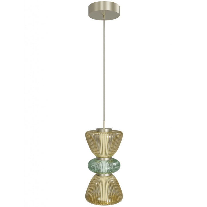 Pendant In Aged Brass by Avenue Lighting