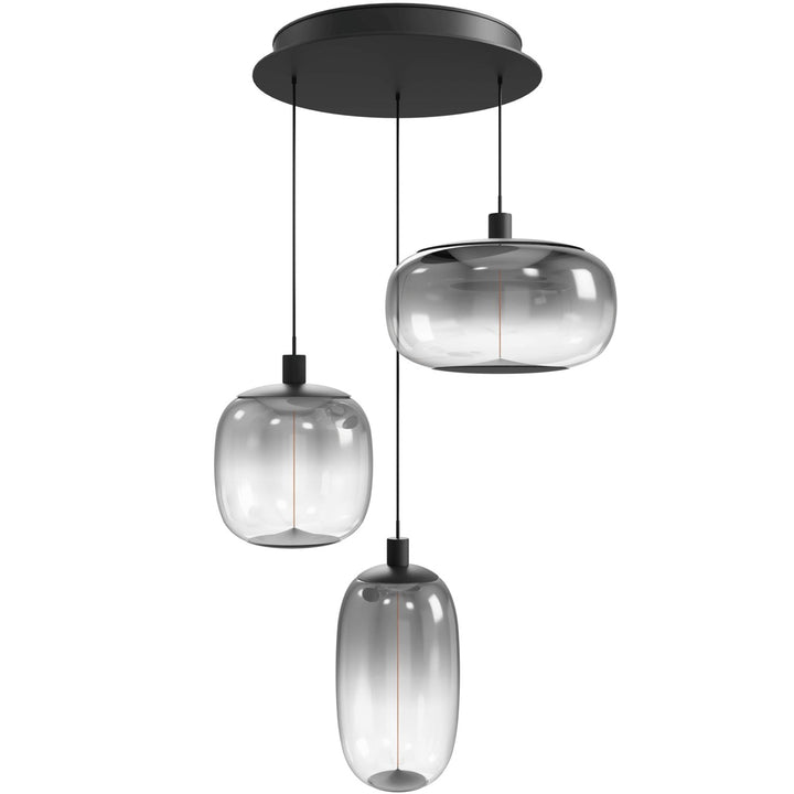 Pendant - Multi Port In Black by Avenue Lighting