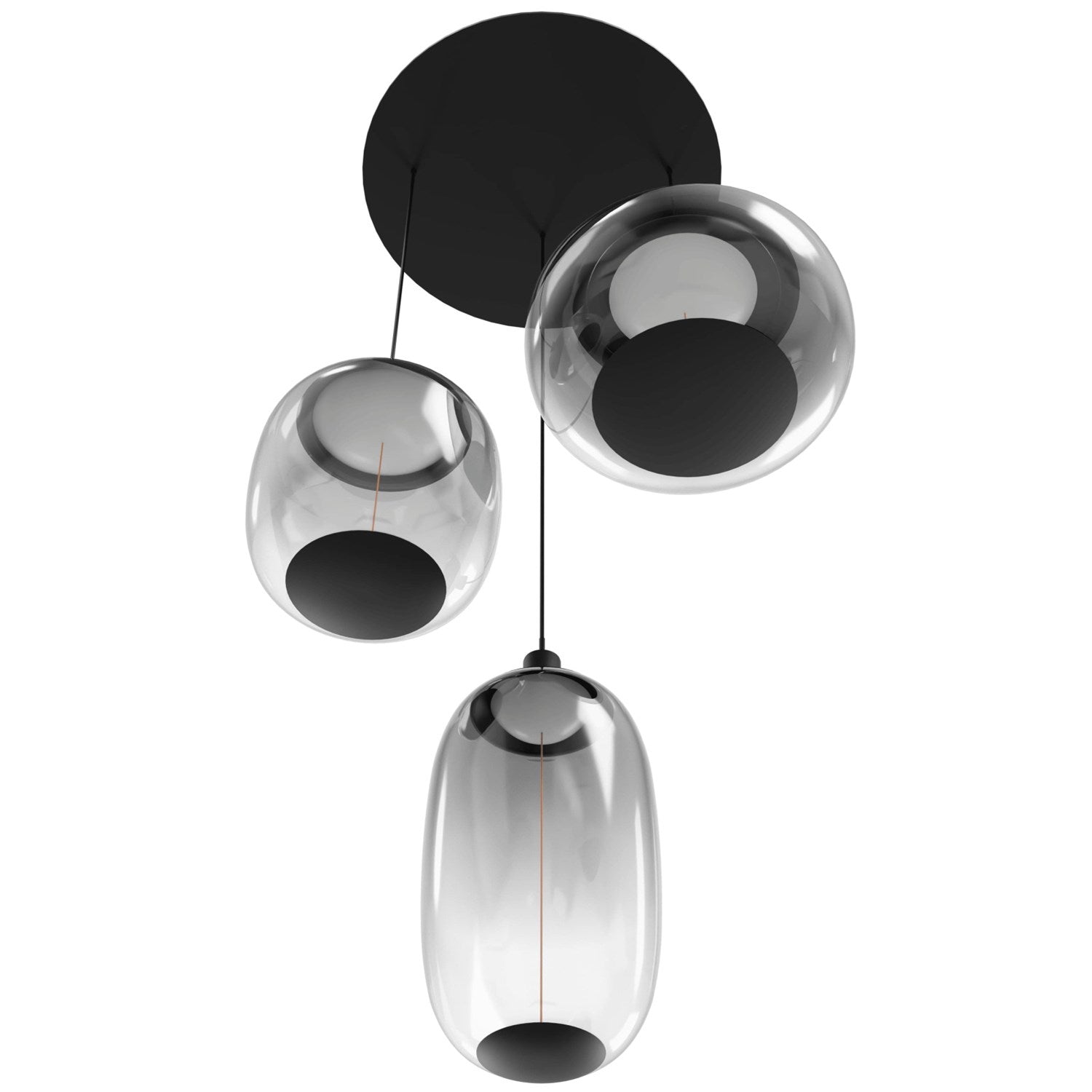 Pendant - Multi Port In Black