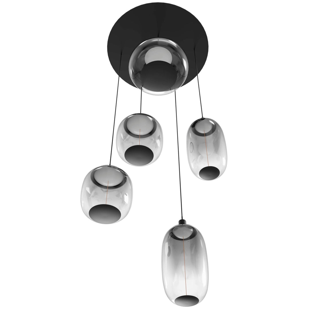 Pendant - Multi Port In Black