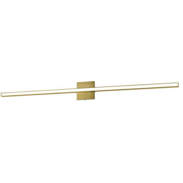 36W Colour Changing Vanity Aged Brass With Frosted Acrylic Diffuser by Dainolite