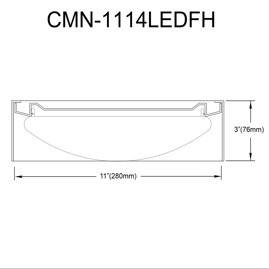 34W Led  Chandelier W/ Clear Acrylic