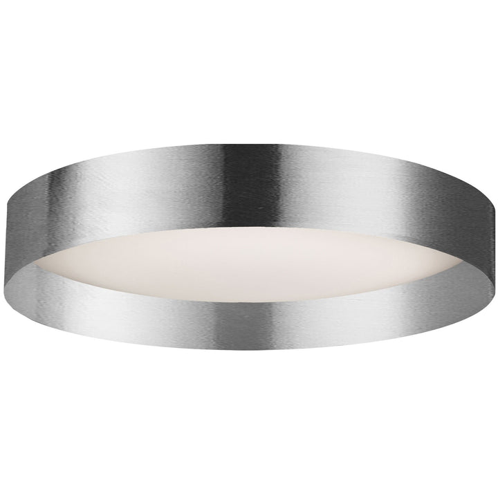 22W Flush Mount W/ Polished Chrome Metal Shade by Dainolite