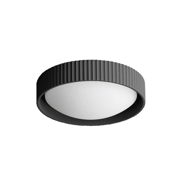 30W Flush Mount, Matte Black 3 Colour Change Temperature by Dainolite