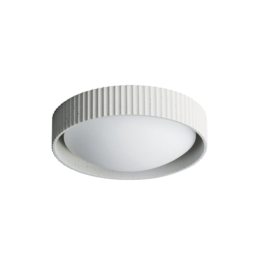 30W Flush Mount, Matte White 3 Colour Change Temperature by Dainolite