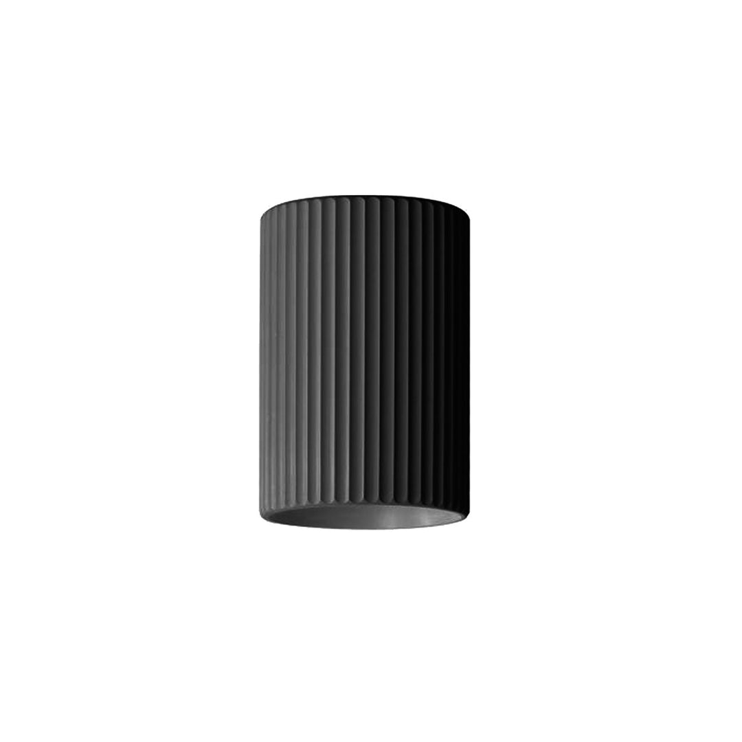 15W Flush Mount, Matte Black 3 Colour Change Temperature by Dainolite