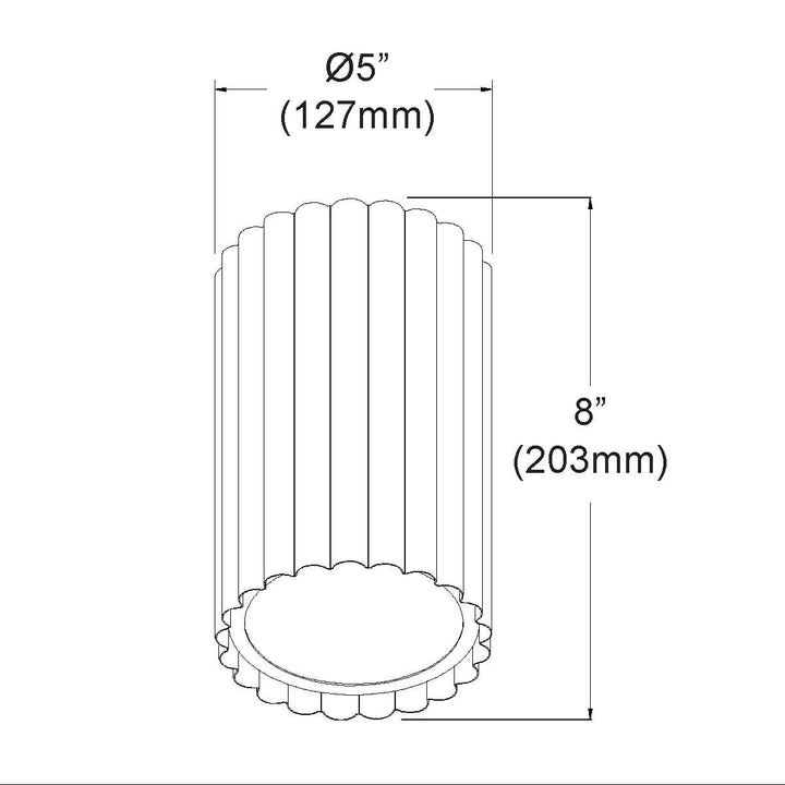 15W Flush Mount, Matte Black 3 Colour Change Temperature