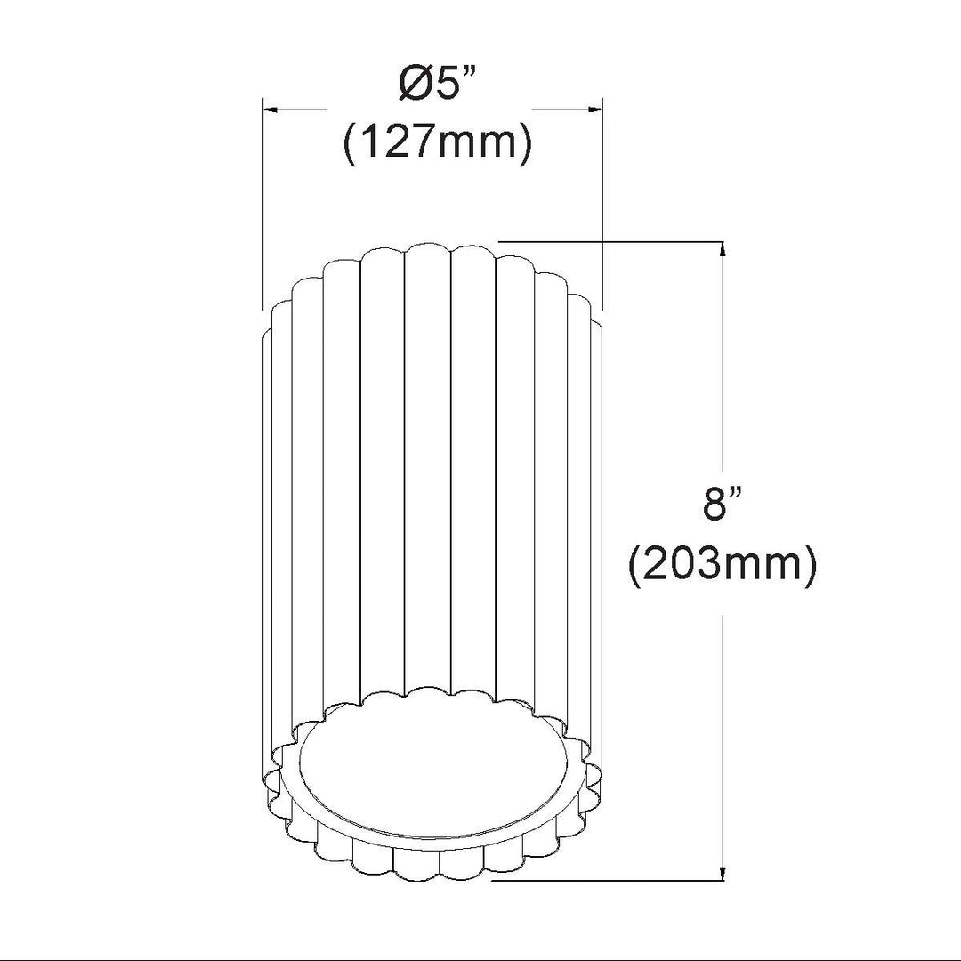 15W Flush Mount, Matte White 3 Colour Change Temperature