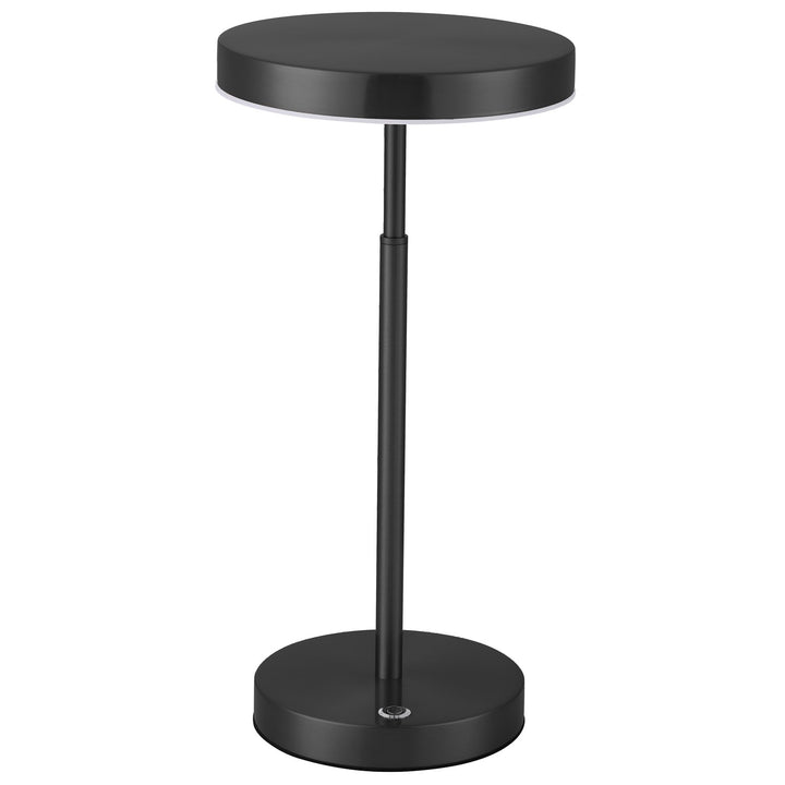 10W Table Lamp, Sandy Black W/ White Acrylic Diffuser by Dainolite