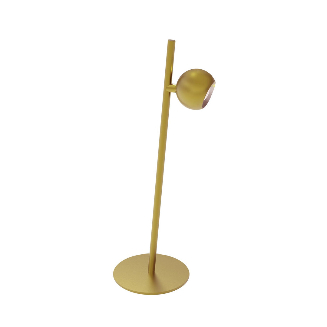 5.5W Aged Brass Table Lamp by Dainolite