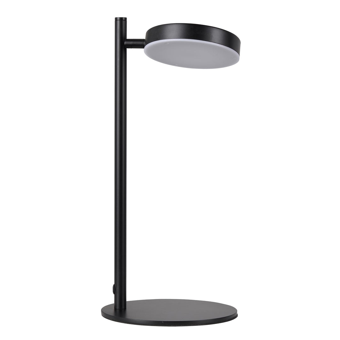 1 Light Led  Table Lamp Matte Black by Dainolite