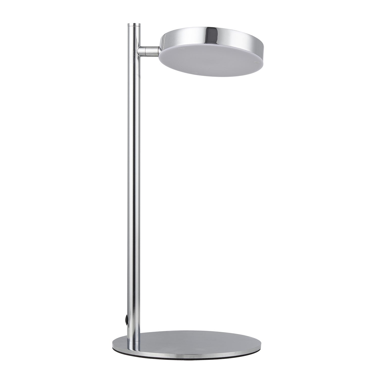 1 Light Led  Table Lamp Satin Chrome by Dainolite