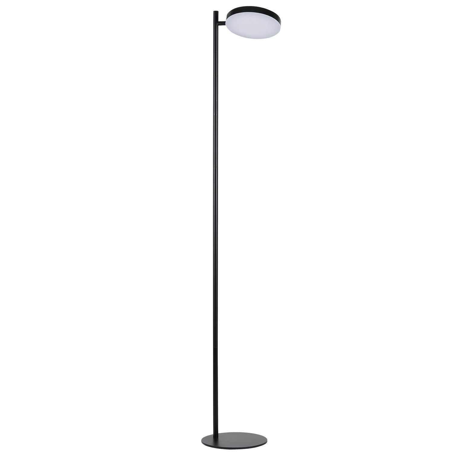 1 Light Led  Floor Lamp Matte Black by Dainolite