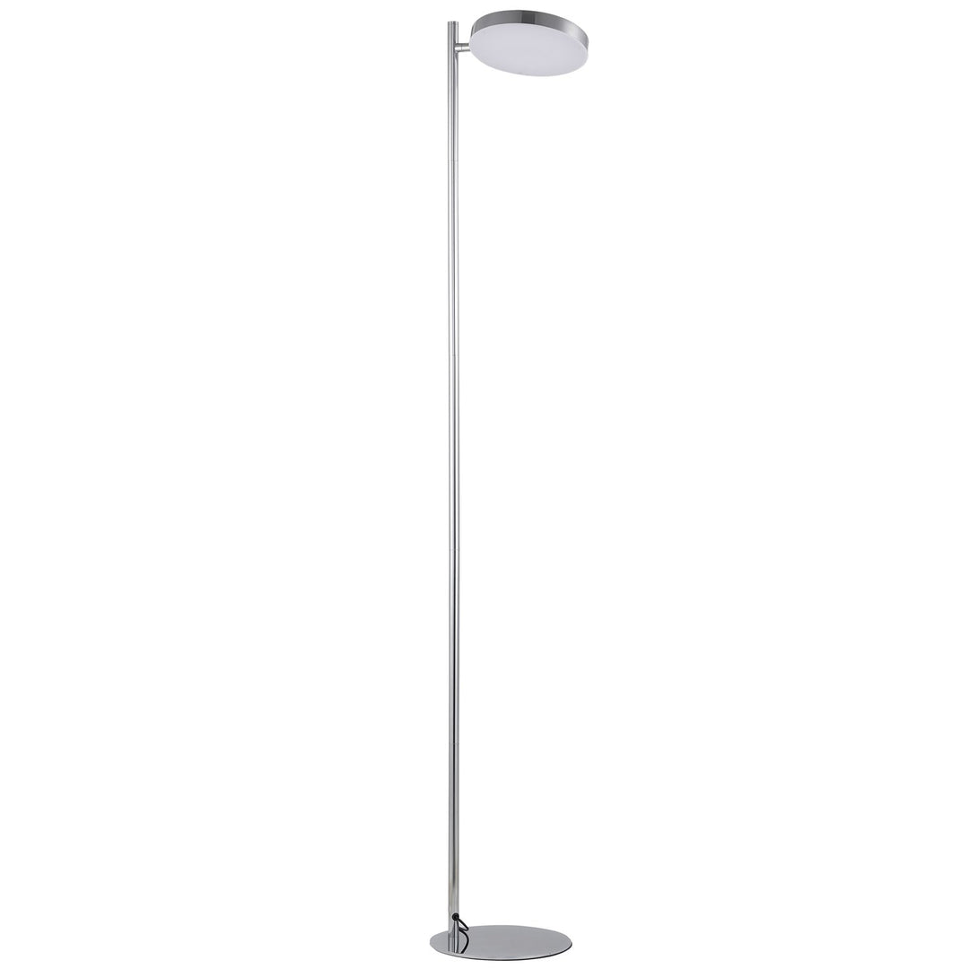1 Light Led  Floor Lamp Satin Chrome by Dainolite