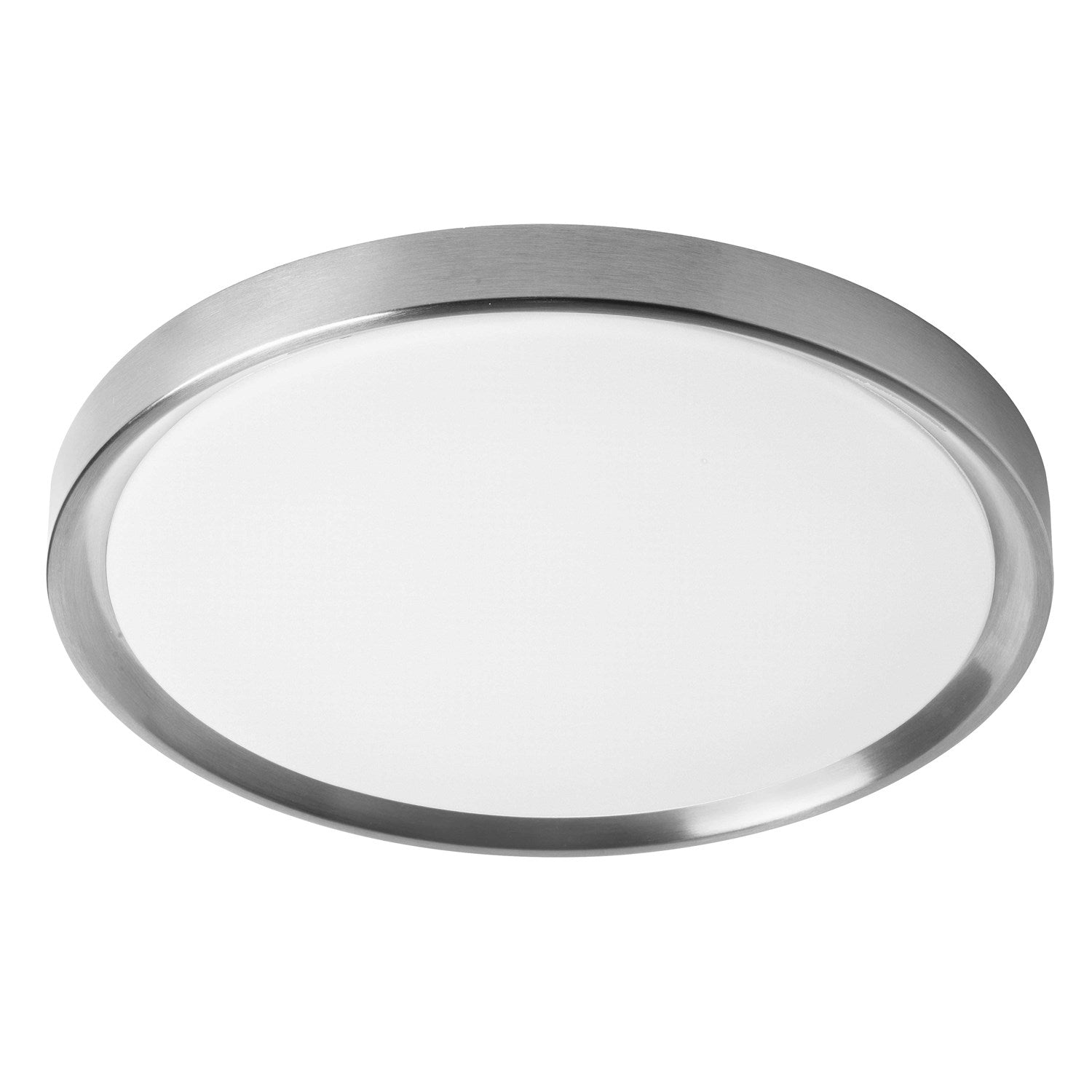 30W Flush Mount, Satin Chrome Finish by Dainolite