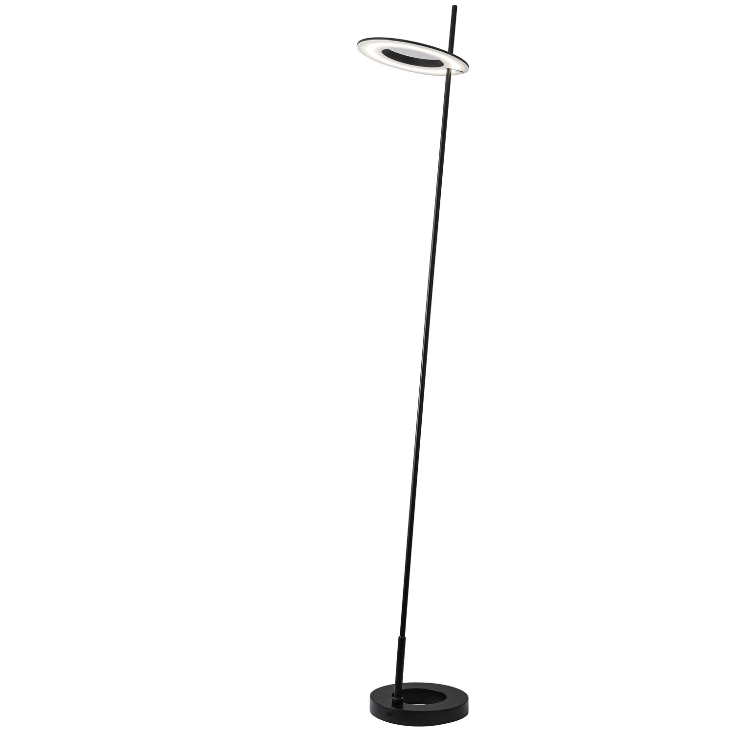 20W Floor Lamp Matte Black by Dainolite