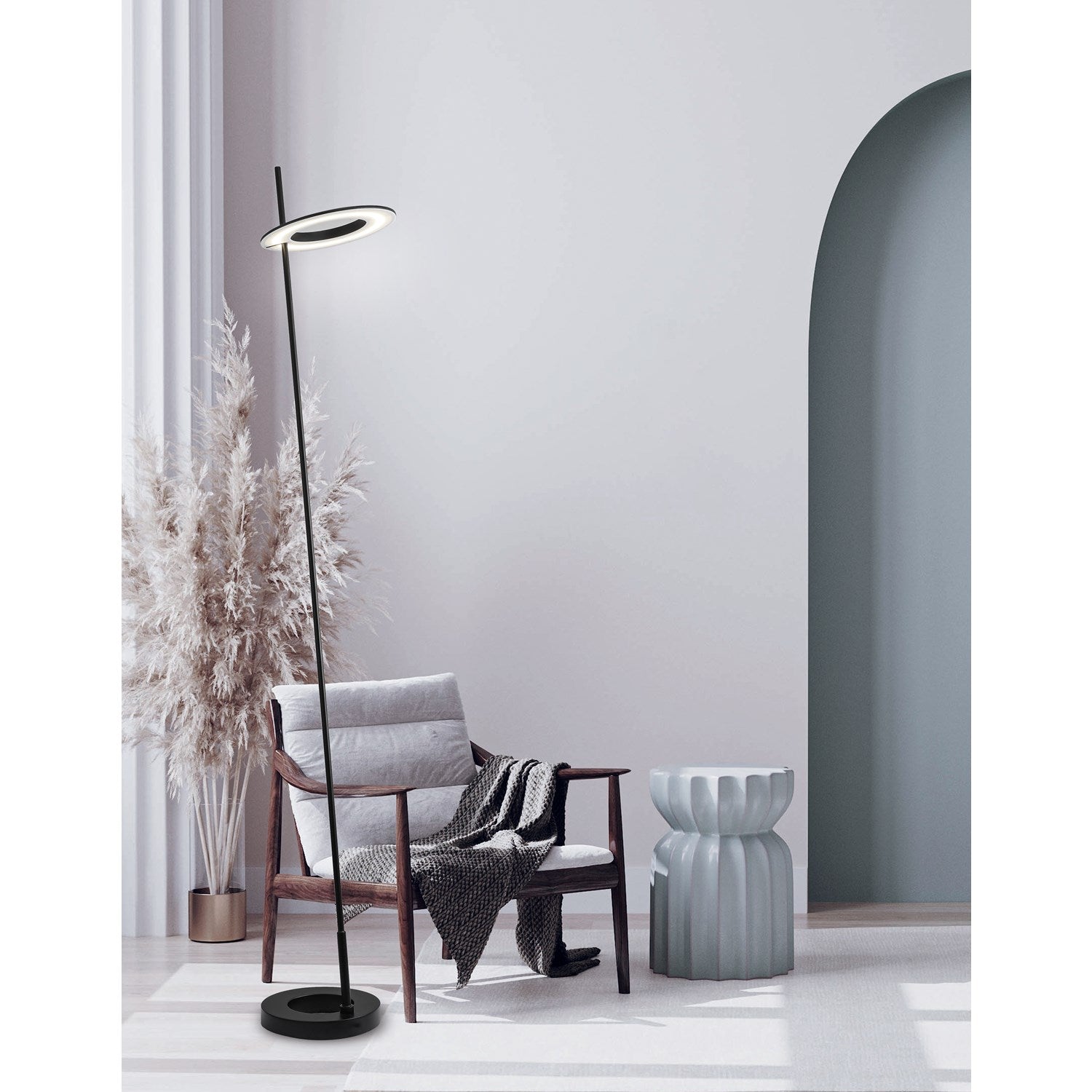 20W Floor Lamp Matte Black