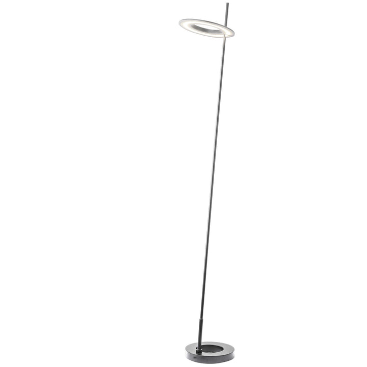 20W Floor Lamp Satin Chrome by Dainolite