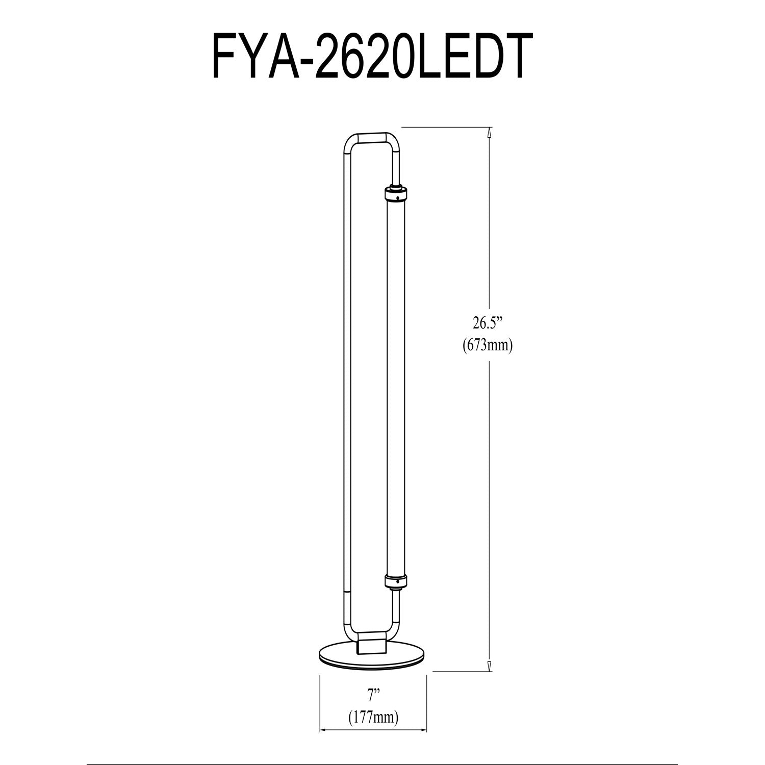 1 Light Led  Table Lamp Aged Brass W/ White Acrylic