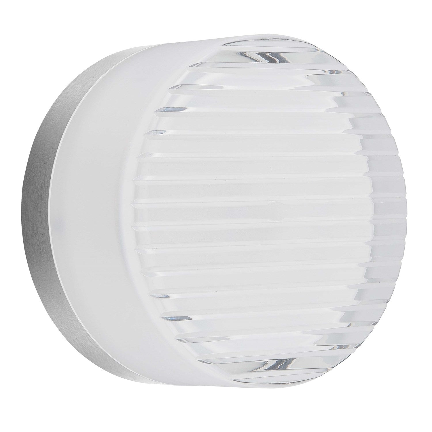 15W Wall Sconce Polished Chrome With Clear & Frosted Acrylic Diffuser by Dainolite