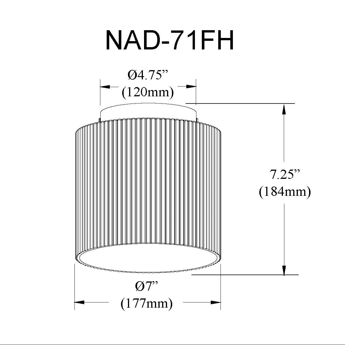 10W Led  Wall Sconce Polished Chrome W/ Clear Glass